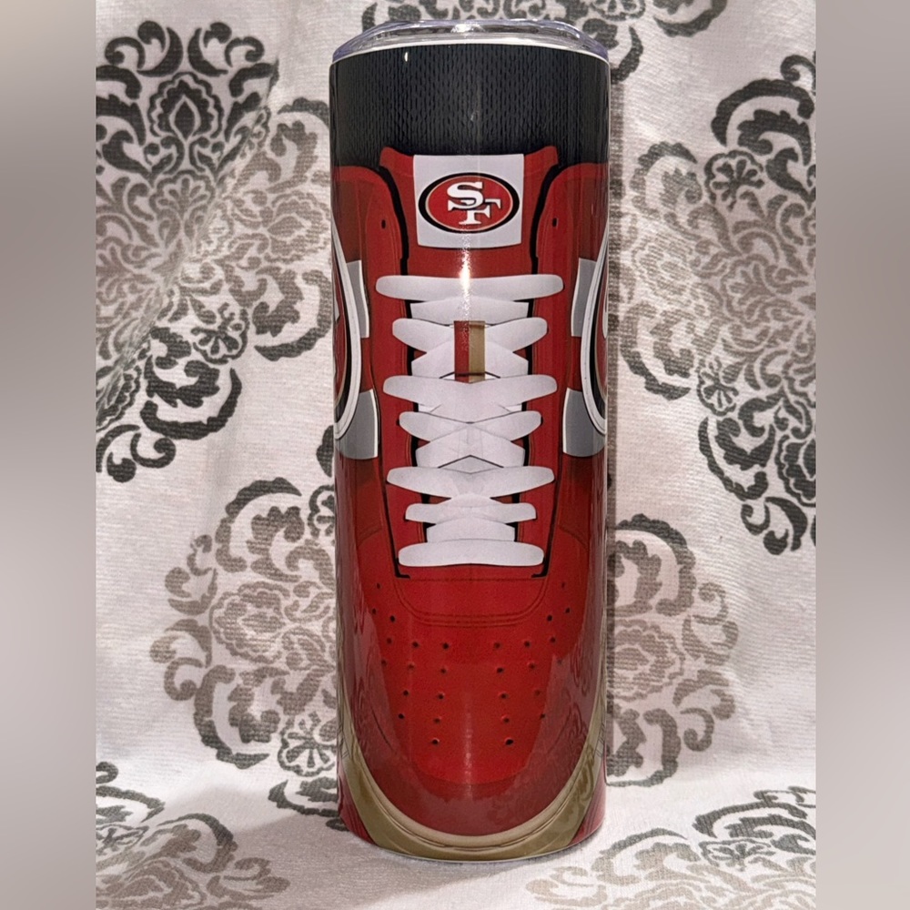 San Francisco 49ers Football Tumbler 20oz.